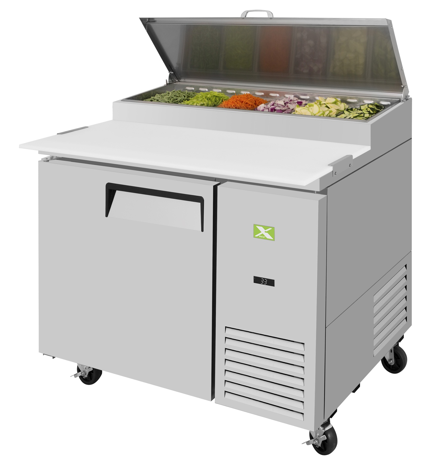 Refrigeration-X 44" Refrigerated Pizza Prep Table