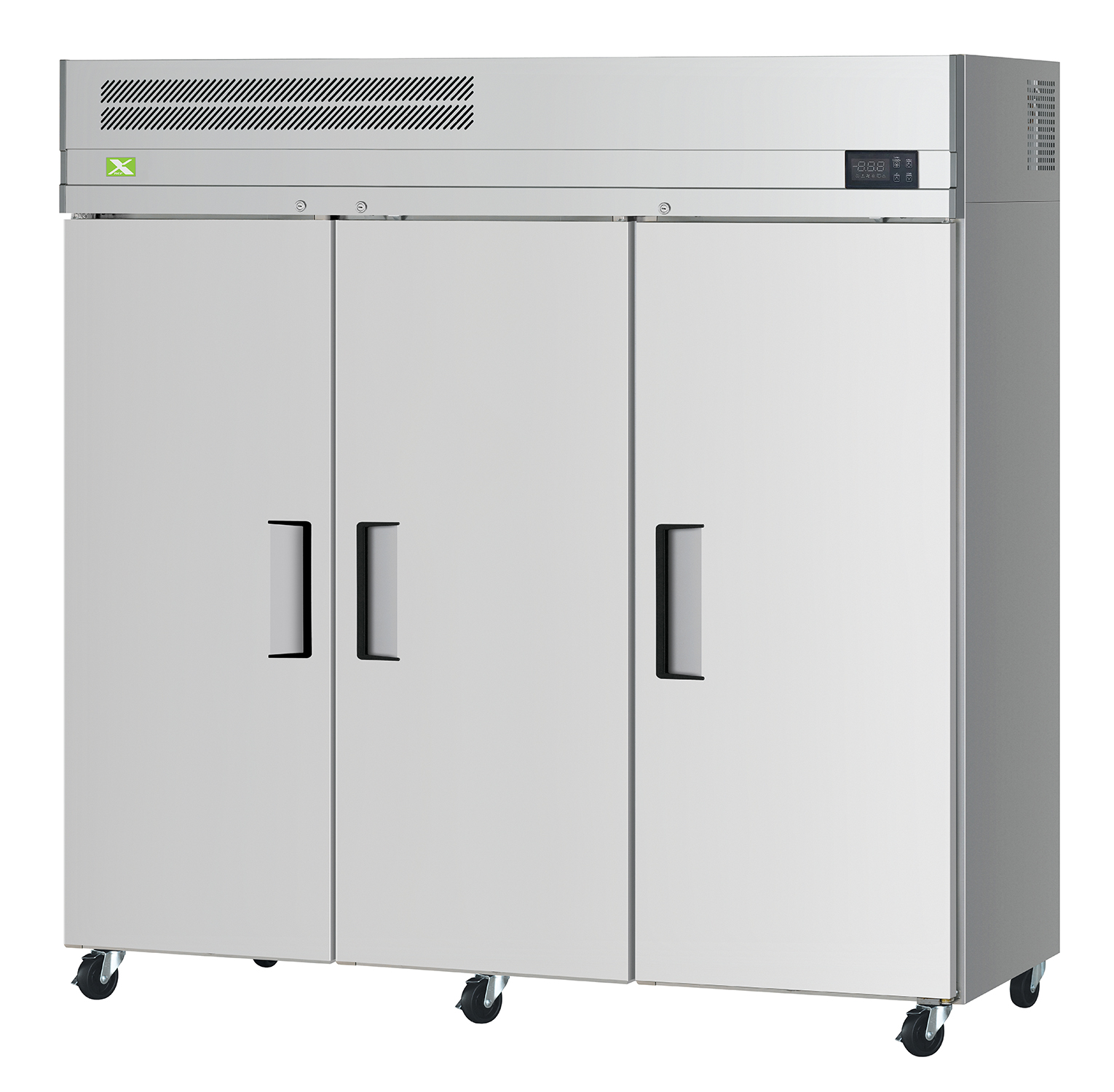 Refrigeration-X 77-3/4" Three-Door Reach-In Refrigerator
